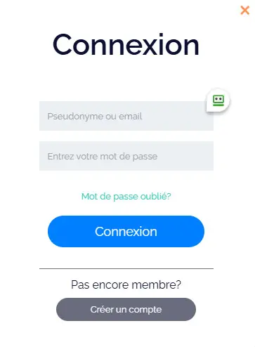Connexion des membres du Gamdom Casino