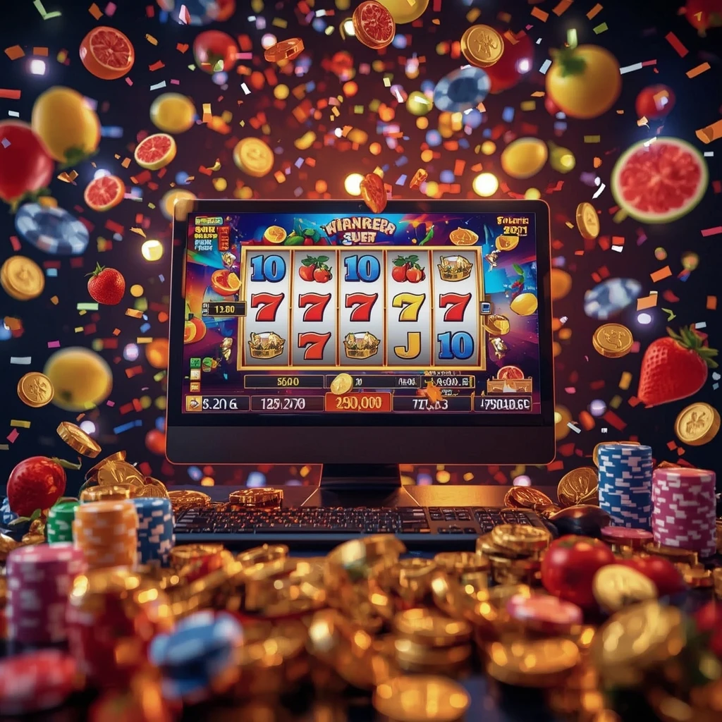 Machines à sous sur l'écran de GAMDOM CASINO