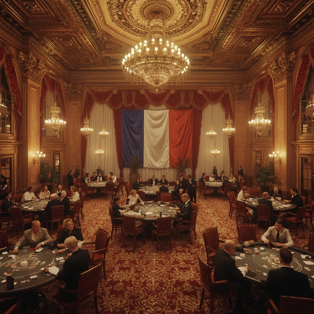 Le casino et le drapeau français GAMDOM CASINO